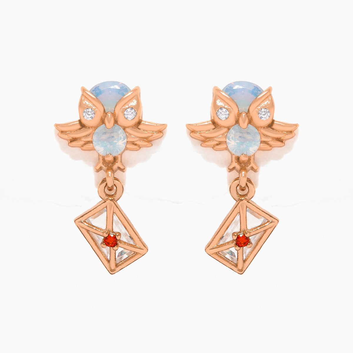 Harry Potter Hedwig Dangle Earrings