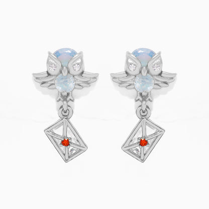 Harry Potter Hedwig Dangle Earrings
