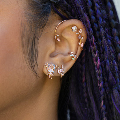 One Piece Tony Tony Chopper Earring Set