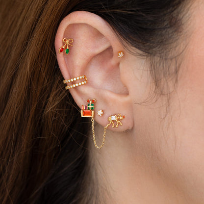 Star Wars™ AT-AT™ Sleigh Ride Double Stud Earring
