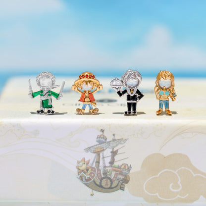 One Piece Zoro & Sanji Earring Set