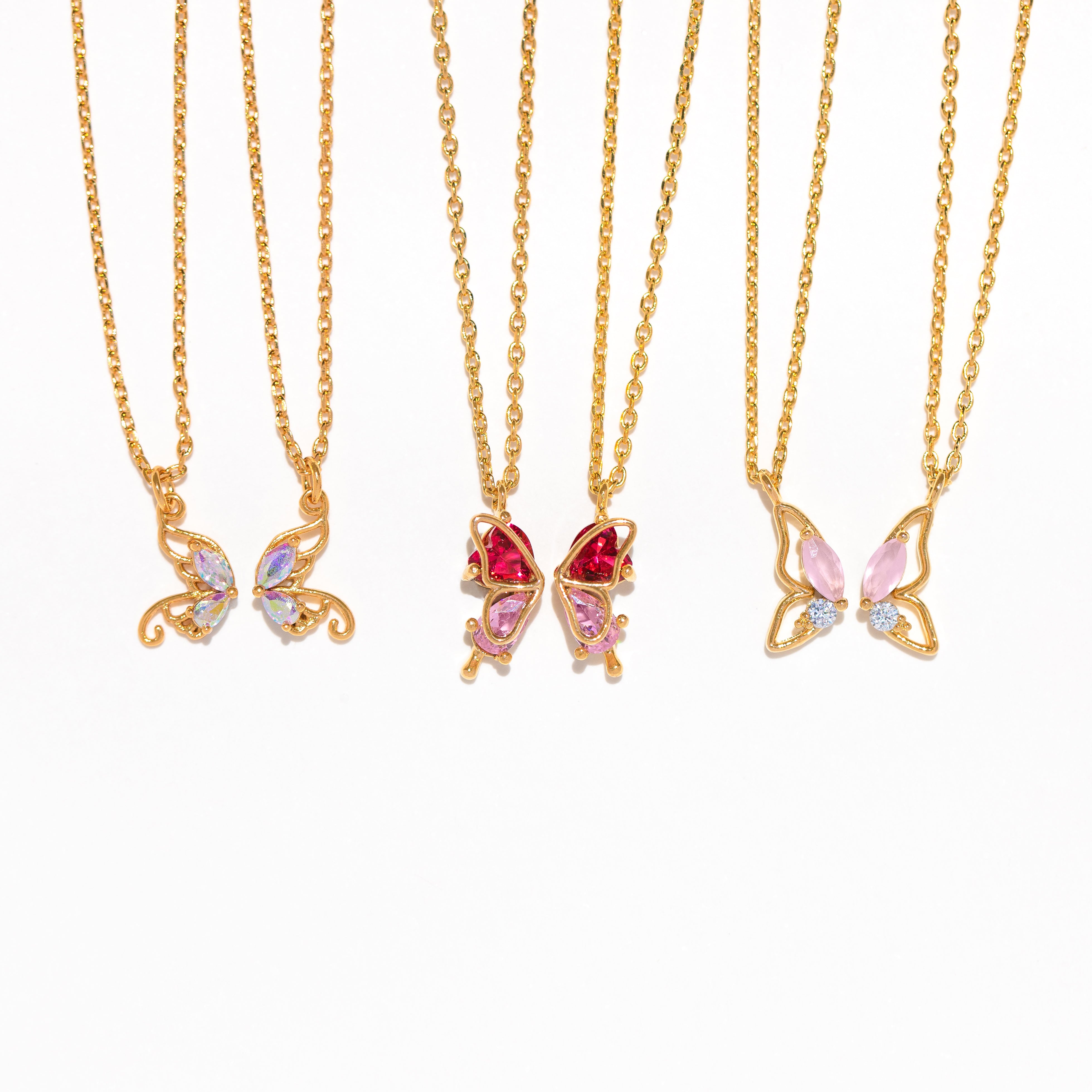 Butterfly Besties Necklace Set