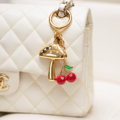 Cherry Bag Charm