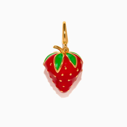 Strawberry Bag Charm