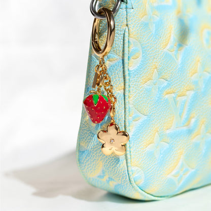 Strawberry Field Bag Charm