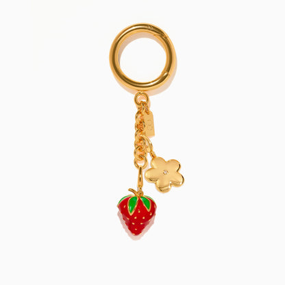 Strawberry Field Bag Charm