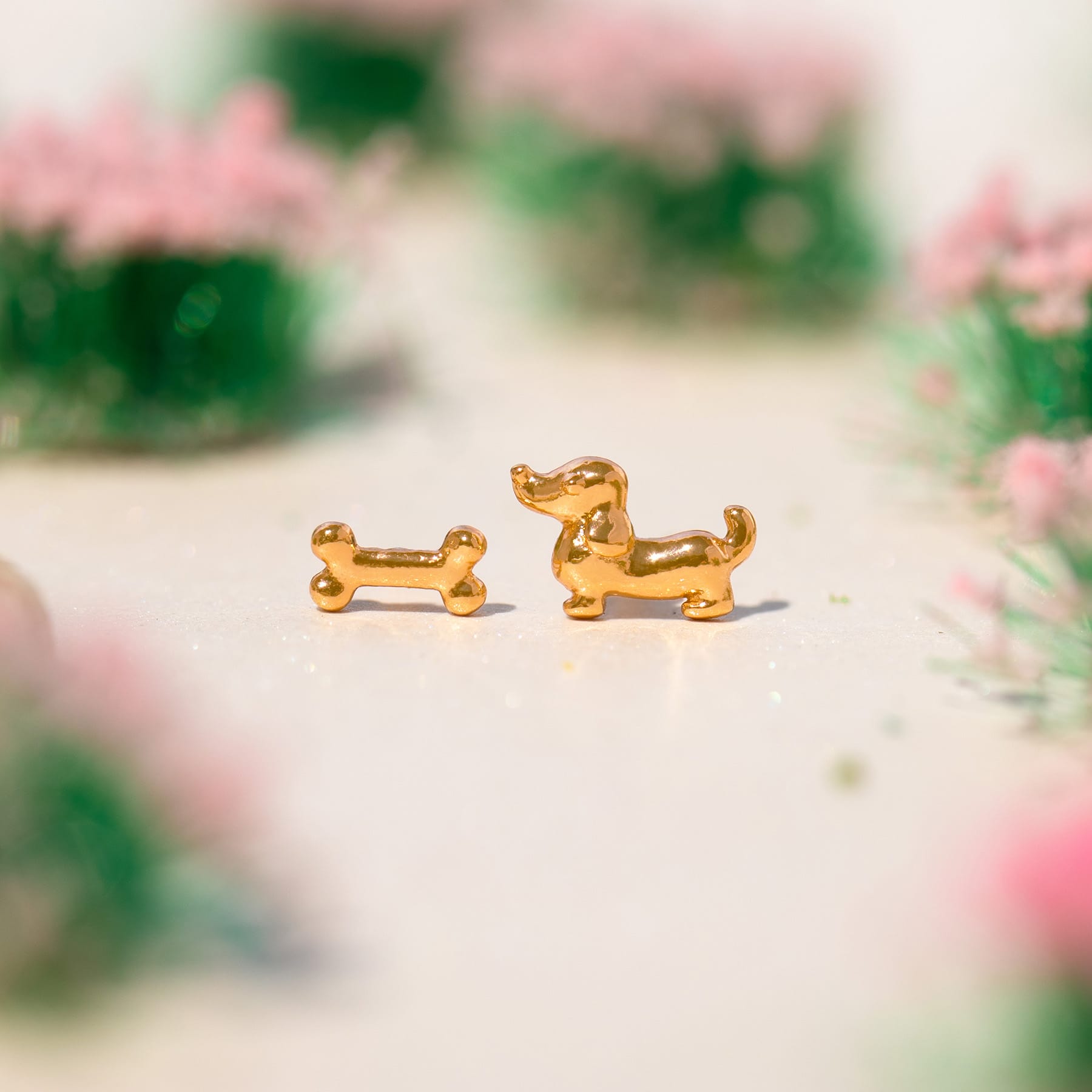 Teeny Tiny Bone Appétit Studs