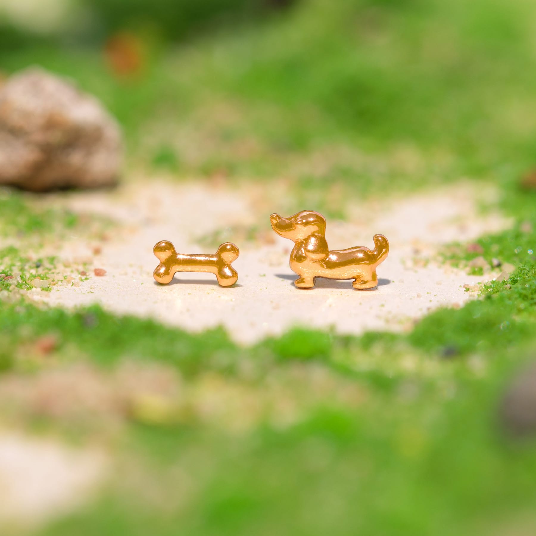 Teeny Tiny Bone Appétit Studs