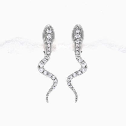Python Ear Jacket Earrings