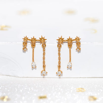 Celestial Cascade Earrings