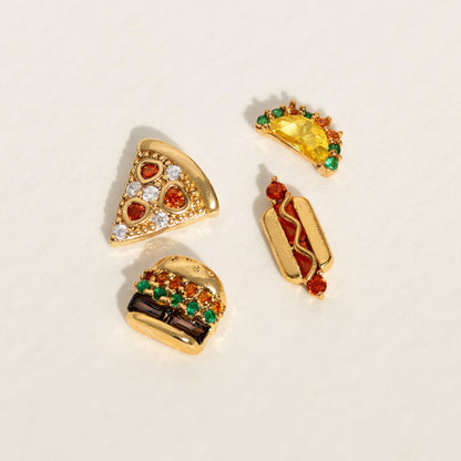 Pepperoni Pizza Studs