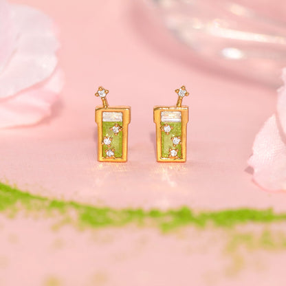 Matcha Studs