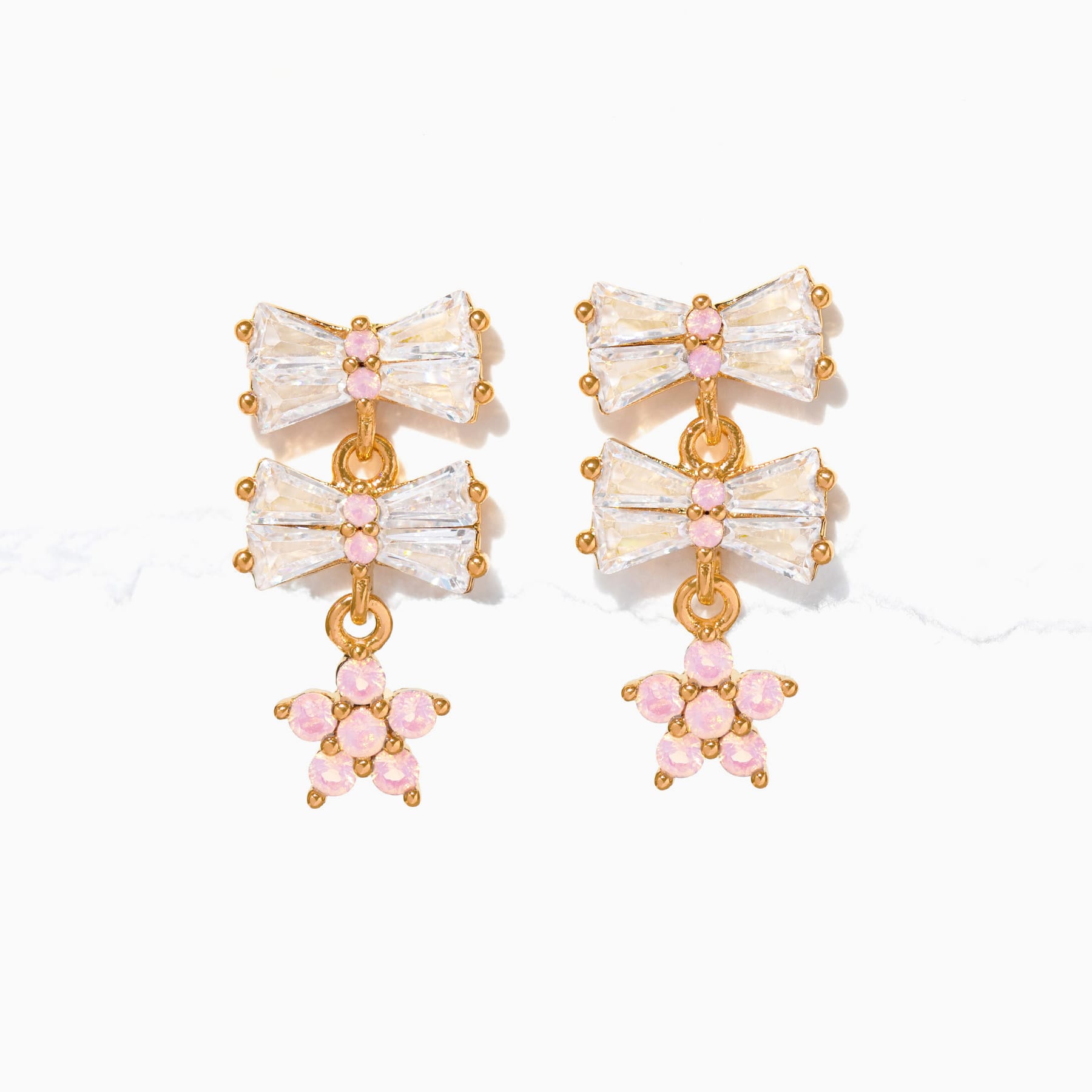 Little Blushing Bows Earrings