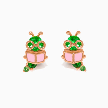 Bookworm Studs