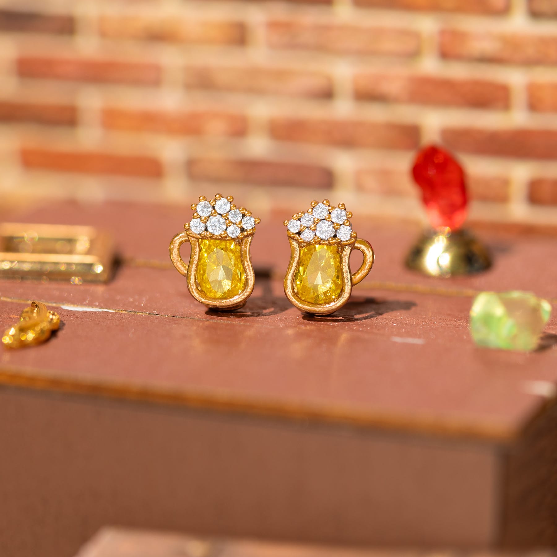 Harry Potter Butterbeer Studs