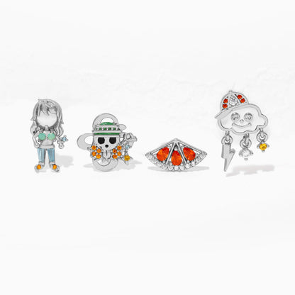 One Piece Nami Earring Set