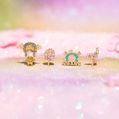 One Piece Tony Tony Chopper Earring Set