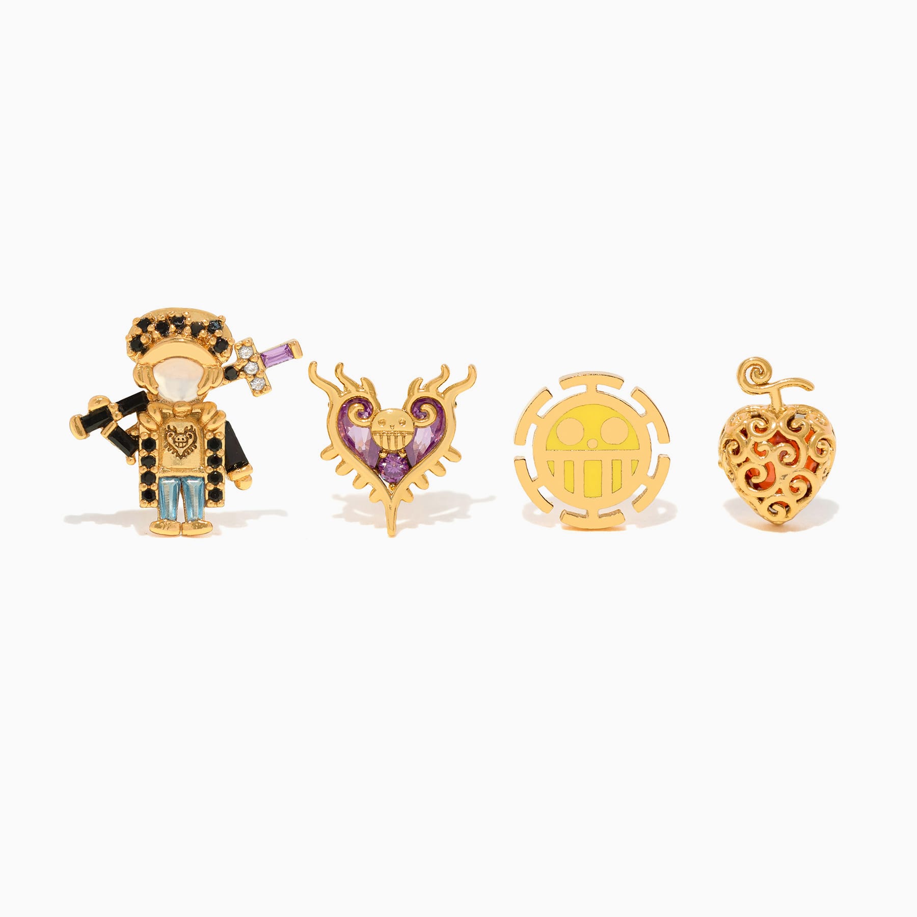 One Piece Law Earring Set