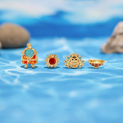 One Piece Jinbe Earring Set