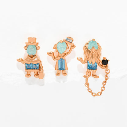 Disney Haunted Mansion Hitchhiking Ghosts Stud Set
