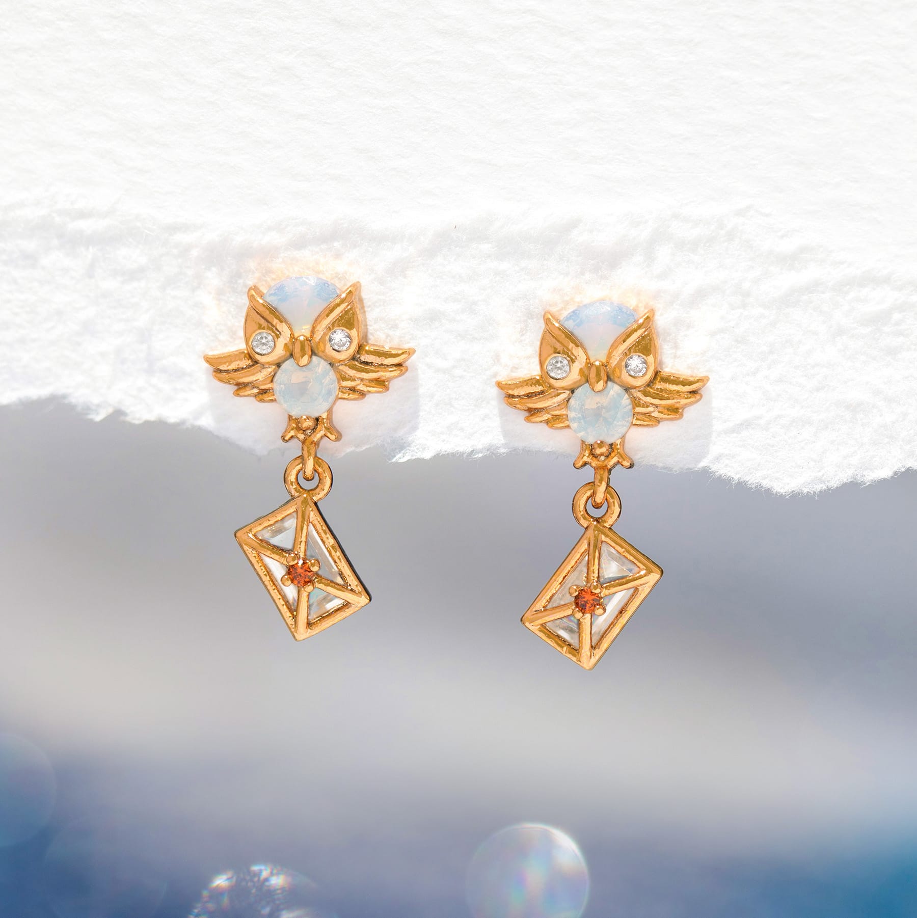 Harry Potter Hedwig Dangle Earrings