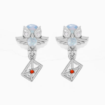 Harry Potter Hedwig Dangle Earrings