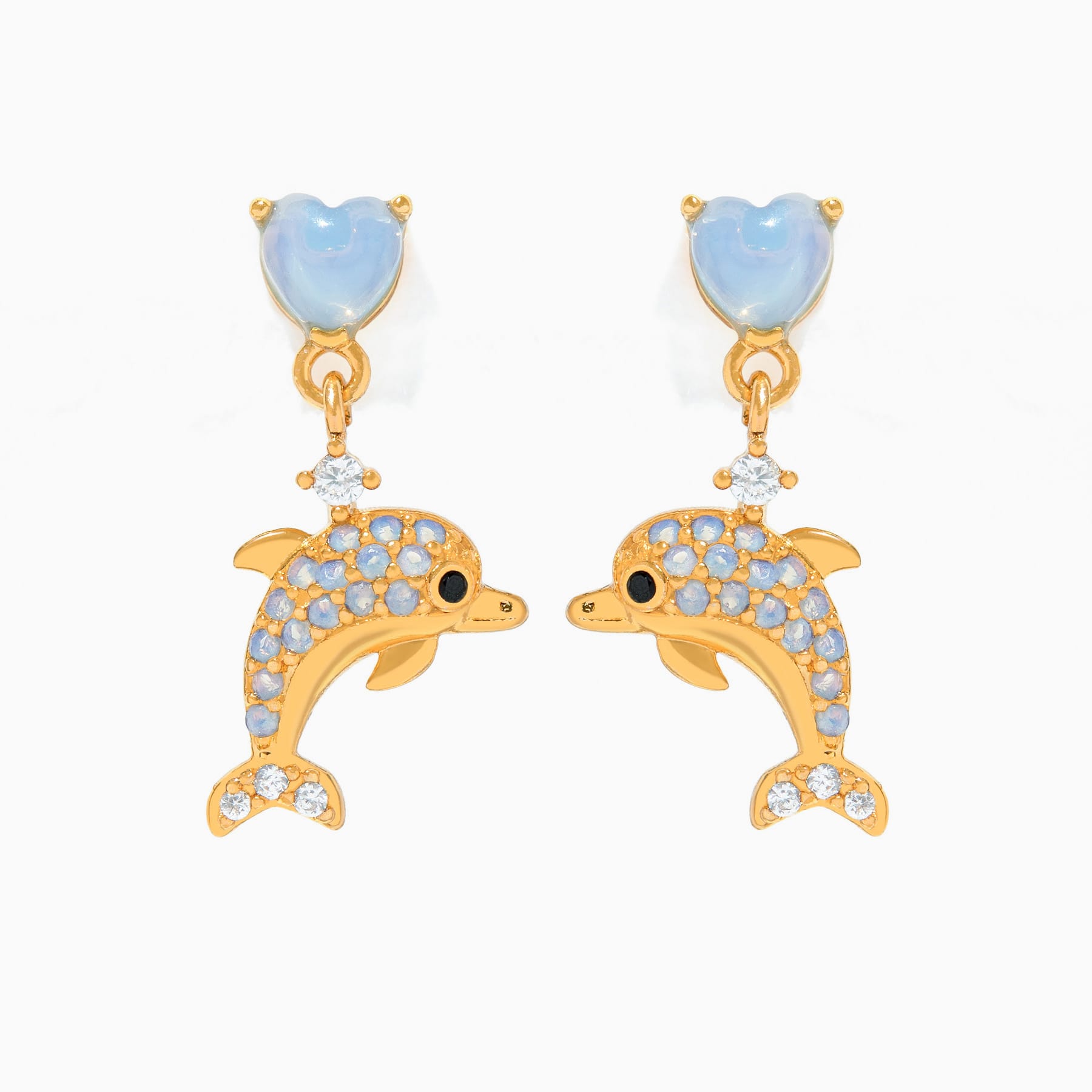 Dolphin Dangle Earrings