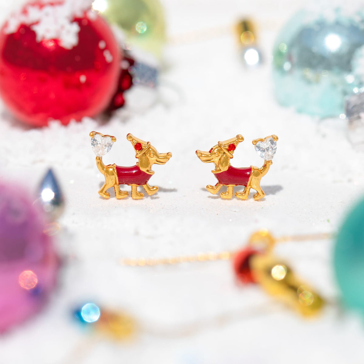 Santa Paws Studs