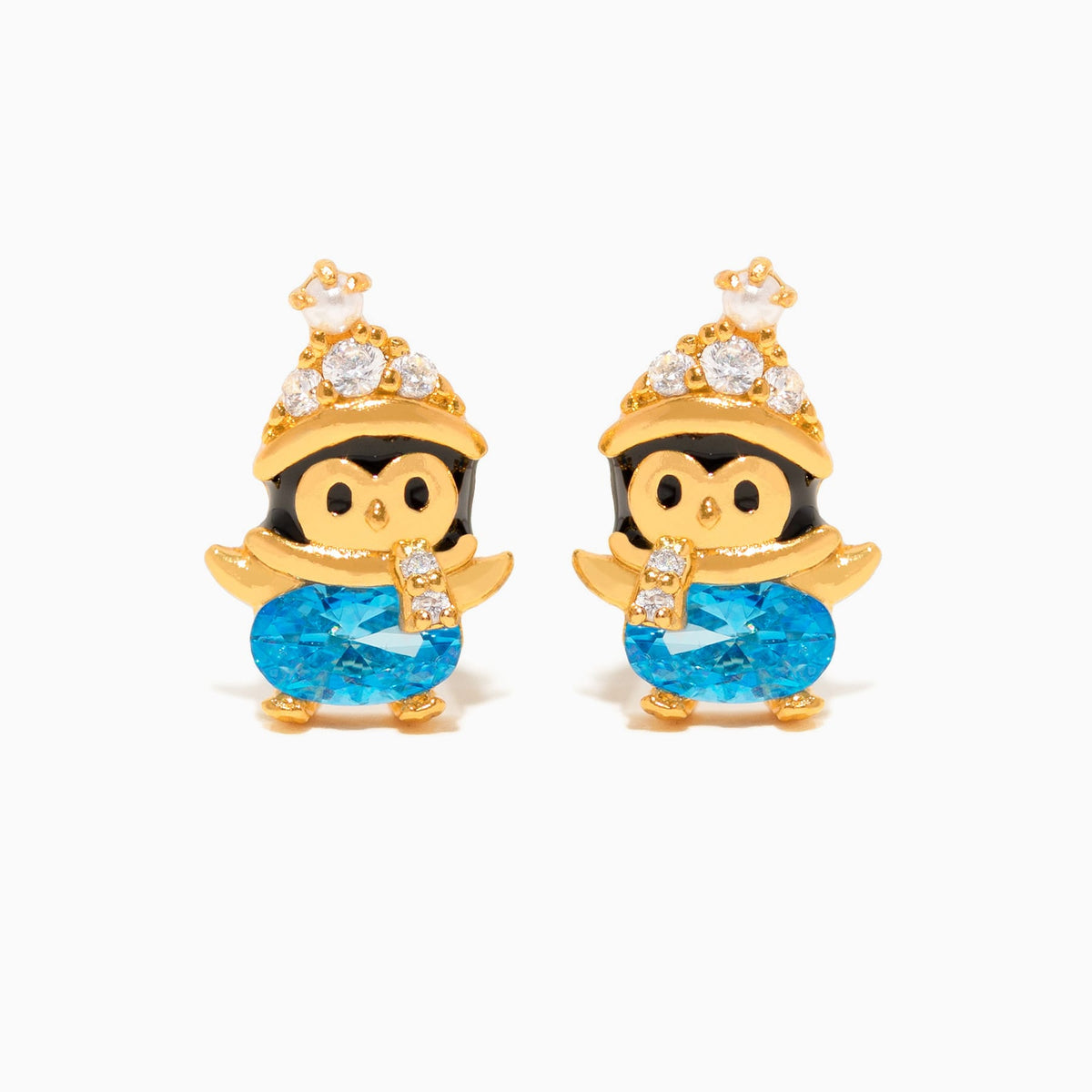 Cozy Penguin Studs