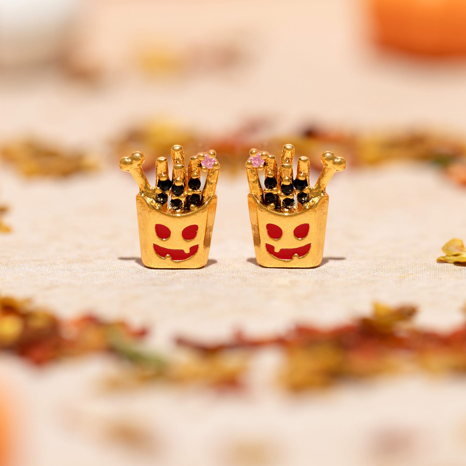 Jack-O’-Fry Studs