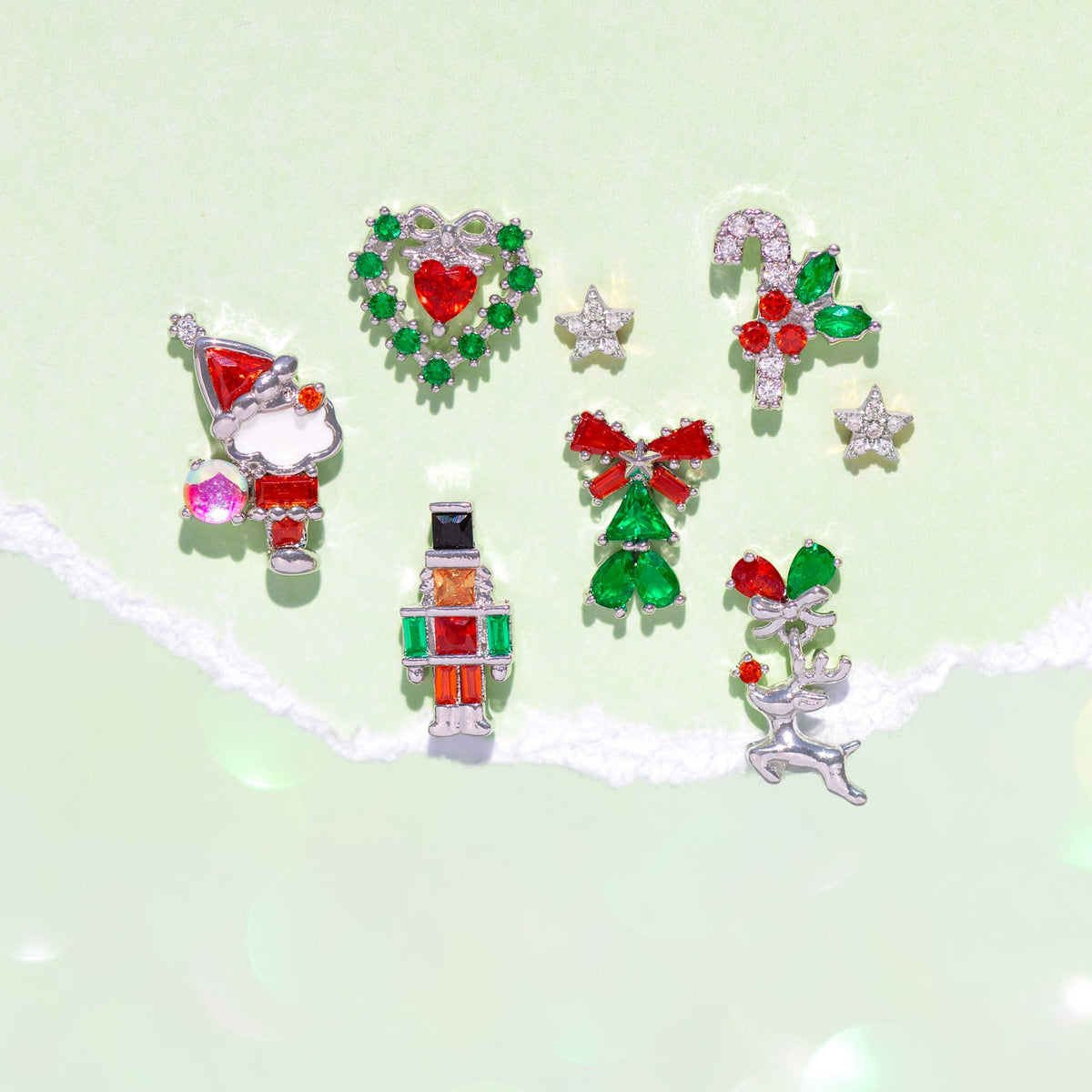 Underneath the Mistletoe Stud Set