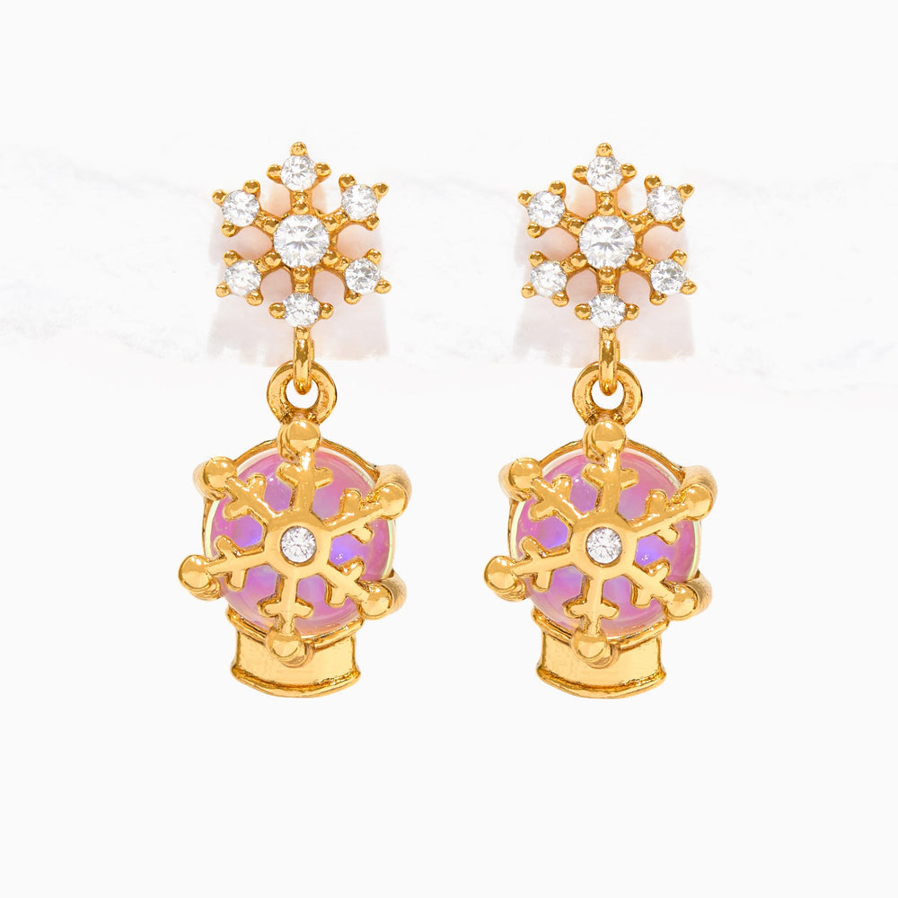 Snow Globe Dangle Earrings – Girls Crew