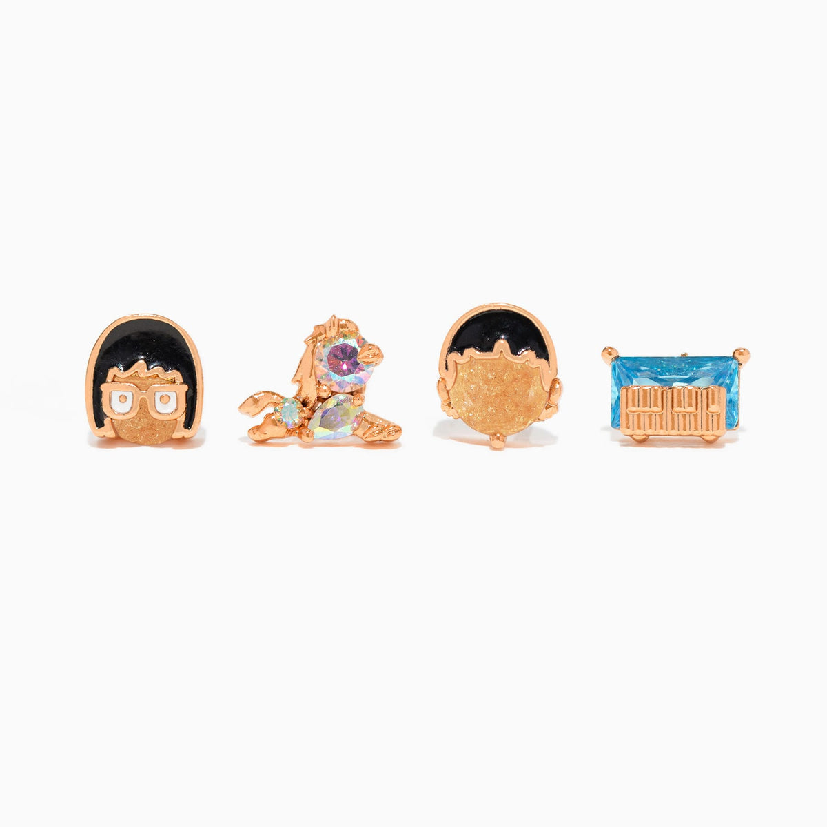 Bob's Burgers Gene & Tina Stud Set