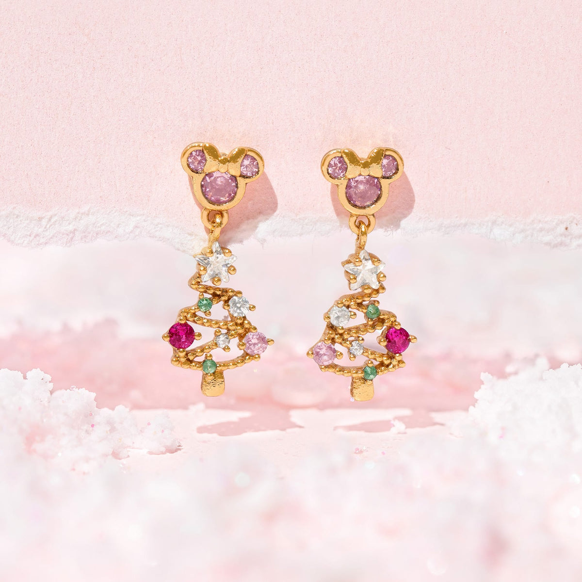 Disney Minnie Mouse Tree Earrings