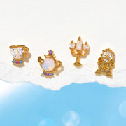 Disney Princess Be Our Guest Earring Set