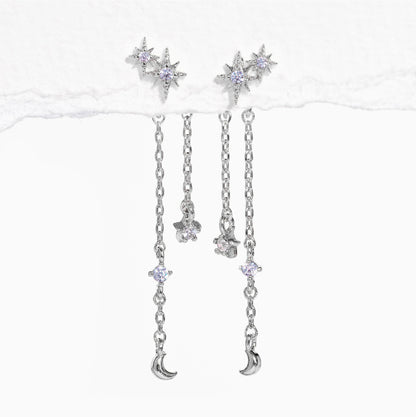 Starry Night Dangle Earrings