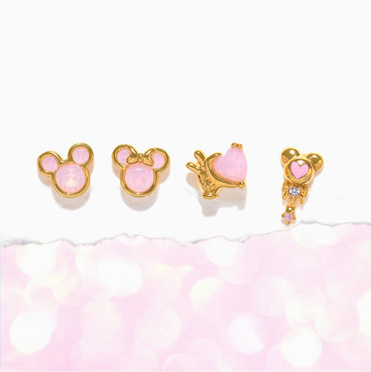 Disney Pink Dream Earring Set