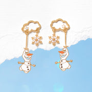 Disney Frozen Olaf Dangle Earrings
