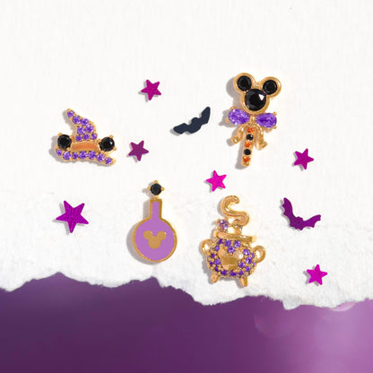 Disney Mickey Mouse's Witch's Brew Earring Set