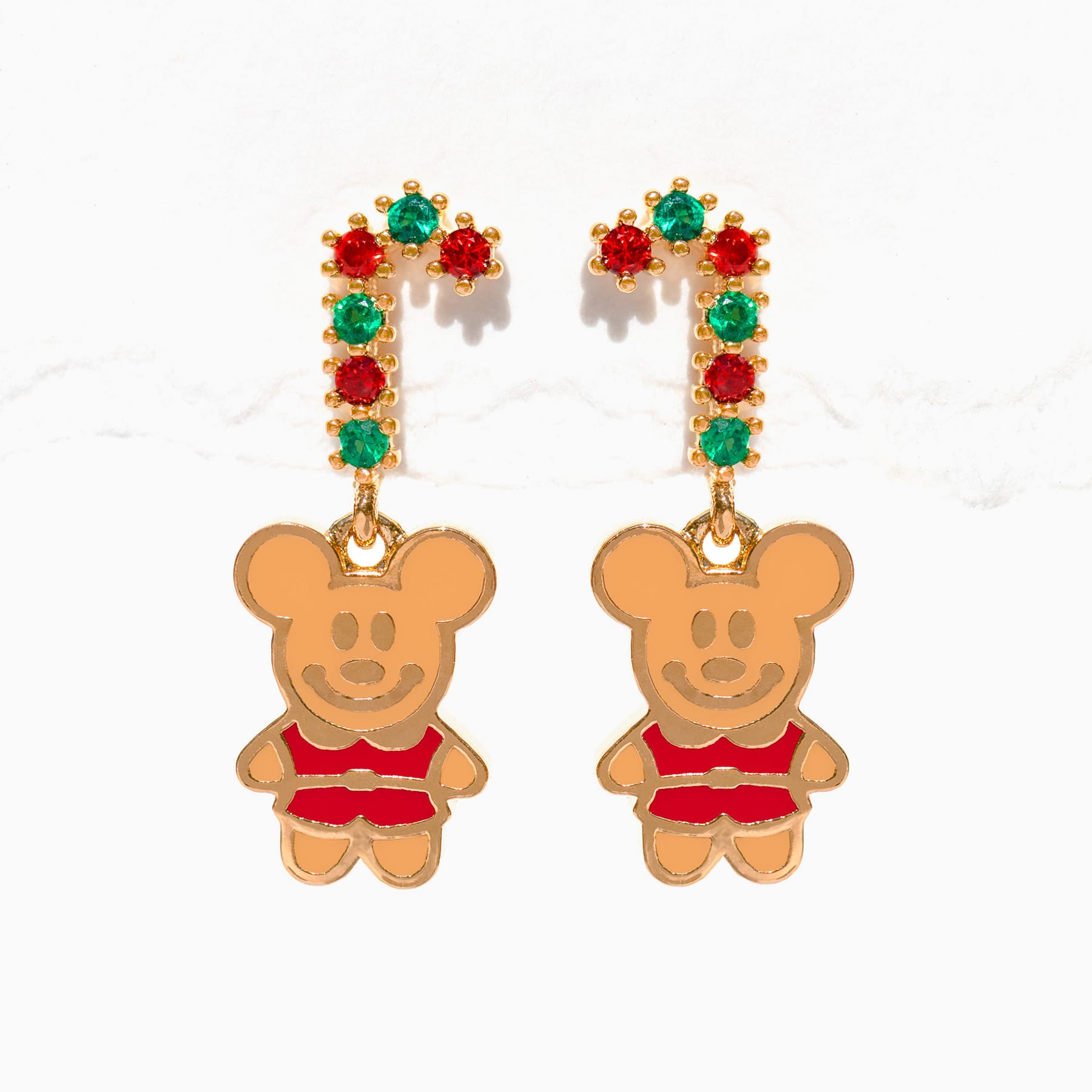 Disney Candy Cane Lane Earrings