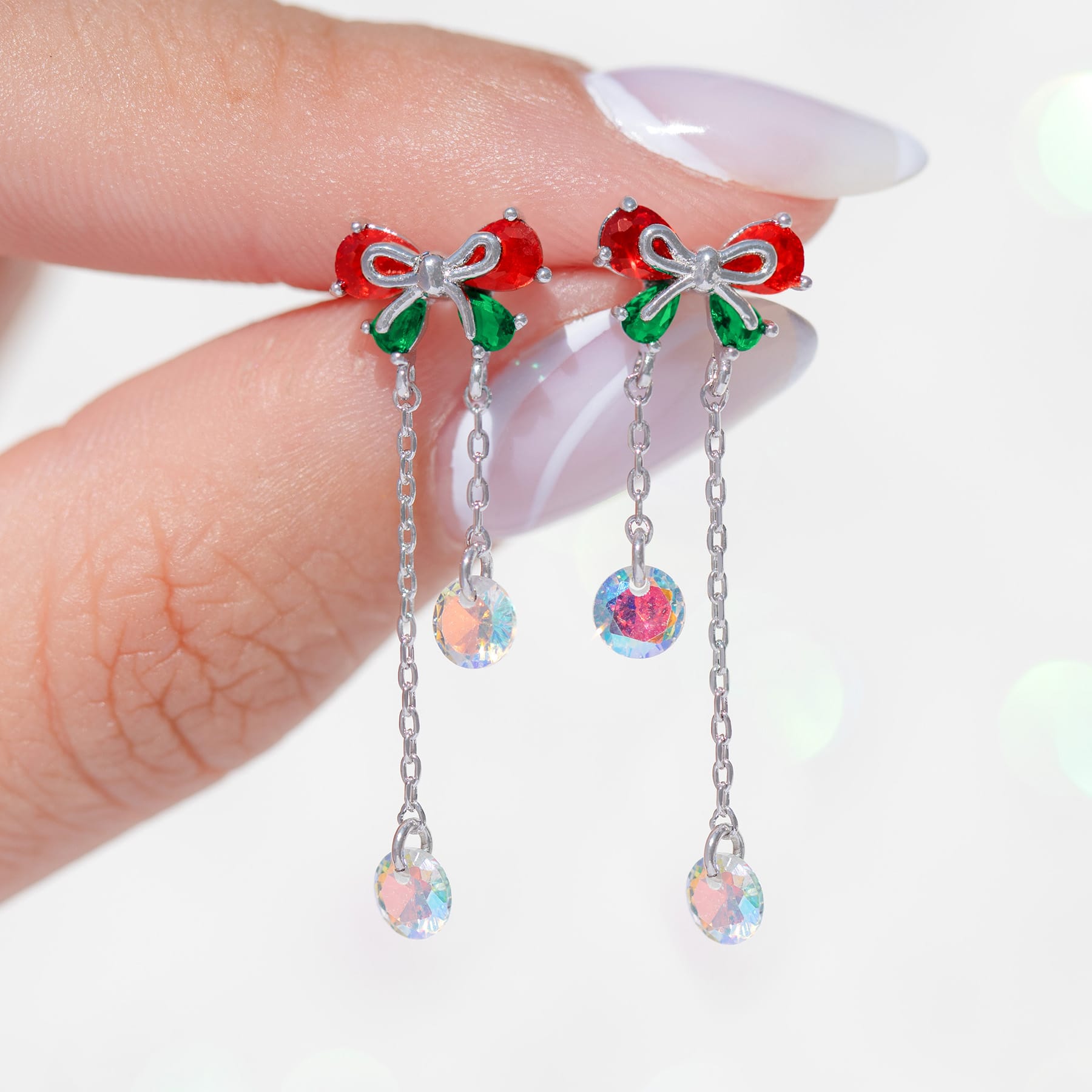 Sparkle All The Way Dangle Earrings