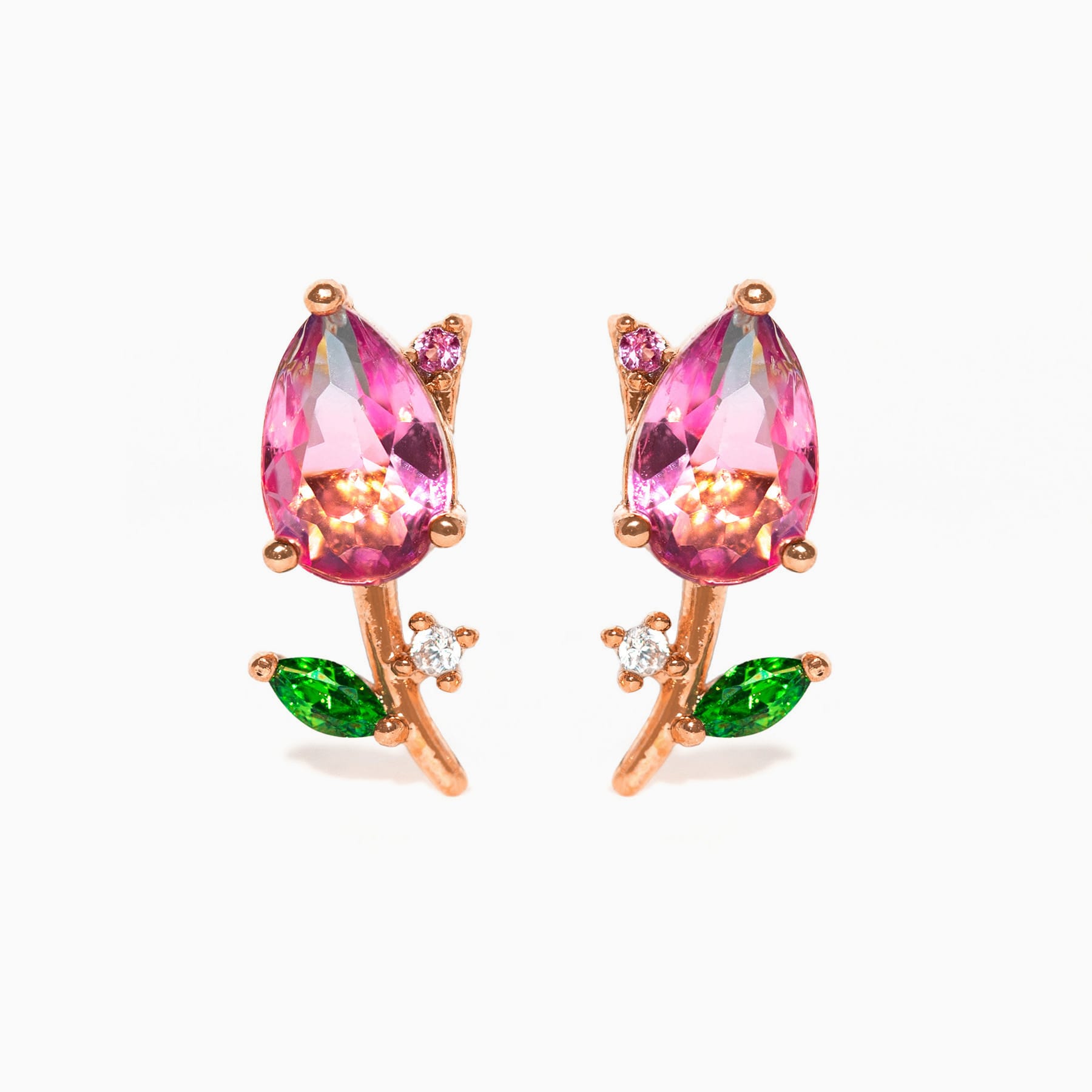 Blossoming Tulip Studs