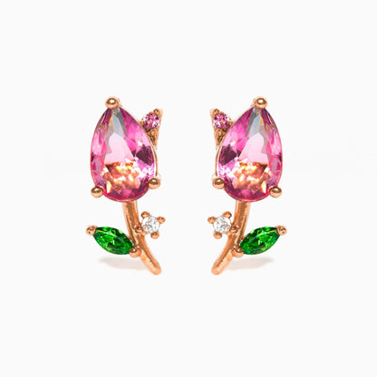 Blossoming Tulip Studs