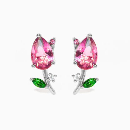 Blossoming Tulip Studs