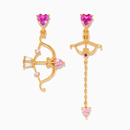 Cupid's Bow Dangle Earrings