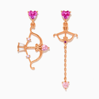 Cupid's Bow Dangle Earrings