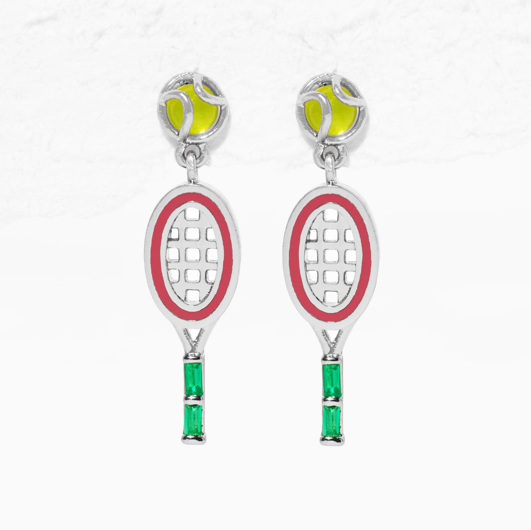 Game, Set, Match Dangle Earrings