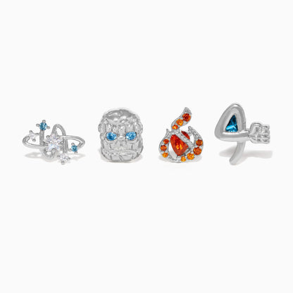 Marvel Studios The Fantasic Four Earring Set