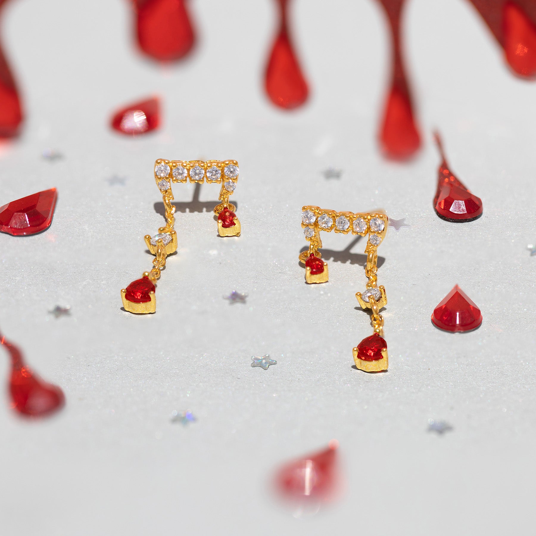 First Bite Dangle Earrings