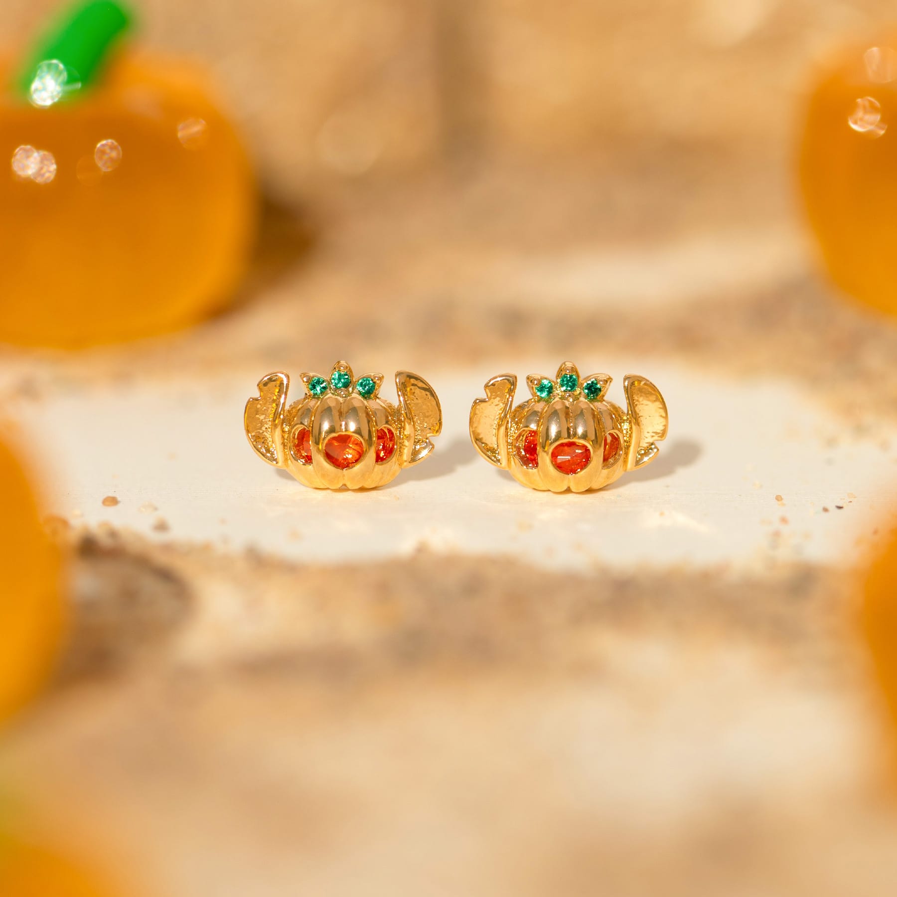 Disney Stitch Pumpkin Studs